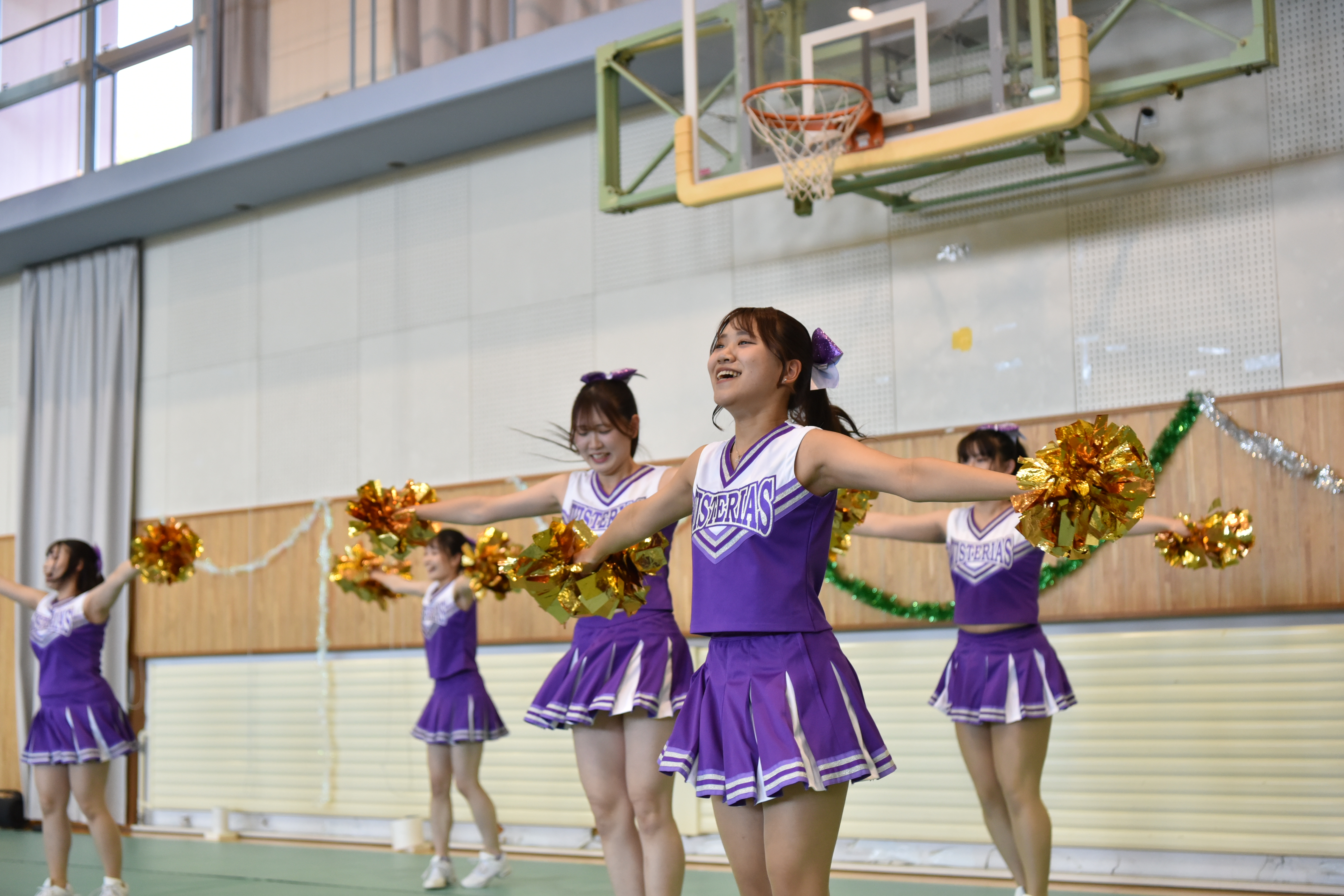 チアダンス部WISTERIAS | 藤女子大学｜Fuji Women's University